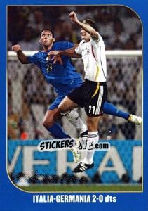 Sticker Italia-Germania-2:0 dts - Campioni Del Mondo 2006 n. 90 - Panini