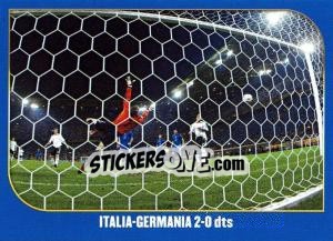 Figurina Italia-Germania-2:0 dts - Campioni Del Mondo 2006 - Panini