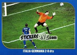 Sticker Italia-Germania-2:0 dts - Campioni Del Mondo 2006 n. 104 - Panini