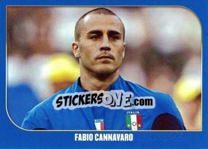 Figurina Fabio Cannavaro - Campioni Del Mondo 2006 - Panini