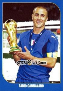 Sticker Fabio Cannavaro - Campioni Del Mondo 2006 - Panini