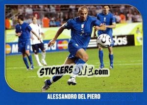 Cromo Alessandro del Piero - Campioni Del Mondo 2006 - Panini