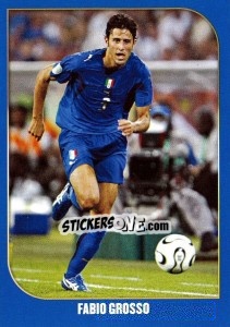 Sticker Fabio Grosso - Campioni Del Mondo 2006 n. 126 - Panini