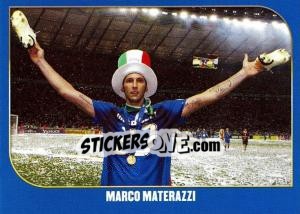 Cromo Marco Materazzi - Campioni Del Mondo 2006 - Panini