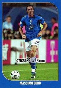 Sticker Massimo Oddo - Campioni Del Mondo 2006 - Panini