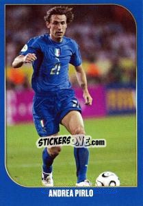 Sticker Andrea Pirlo - Campioni Del Mondo 2006 n. 136 - Panini