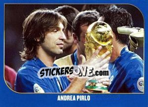 Sticker Andrea Pirlo - Campioni Del Mondo 2006 n. 137 - Panini