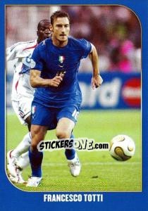 Sticker Francesco Totti - Campioni Del Mondo 2006 n. 140 - Panini