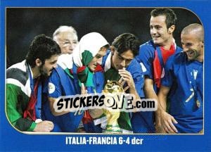 Sticker Italia-Francia 6-4 dcr - Campioni Del Mondo 2006 n. 24 - Panini