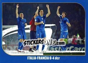 Sticker Italia-Francia 6-4 dcr - Campioni Del Mondo 2006 n. 30 - Panini