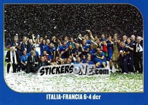 Sticker Italia-Francia 6-4 dcr