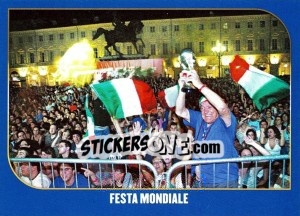 Sticker Festa Mondiale - Campioni Del Mondo 2006 - Panini