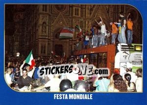 Figurina Festa Mondiale - Campioni Del Mondo 2006 - Panini