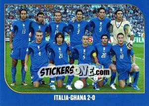 Figurina Italia-Ghana-2:0 - Campioni Del Mondo 2006 - Panini