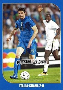 Sticker Italia-Ghana-2:0 - Campioni Del Mondo 2006 n. 53 - Panini