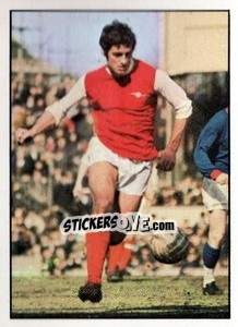 Sticker Frank McLintock - Sellers Ltd. English Football 1971-1972 - Top Trumps