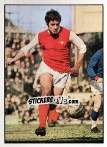 Sticker Frank McLintock - Sellers Ltd. English Football 1971-1972 n. 1 - Top Trumps
