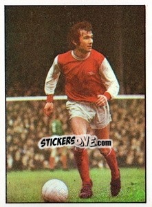 Figurina Jon Sammels - Sellers Ltd. English Football 1971-1972 - Top Trumps