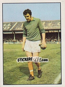 Sticker John Burridge - Sellers Ltd. English Football 1971-1972 - Top Trumps