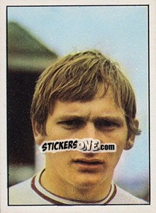 Sticker Steve Kindon - Sellers Ltd. English Football 1971-1972 - Top Trumps
