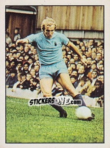 Figurina Dave Clements - Sellers Ltd. English Football 1971-1972 - Top Trumps