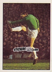 Sticker David Best - Sellers Ltd. English Football 1971-1972 - Top Trumps