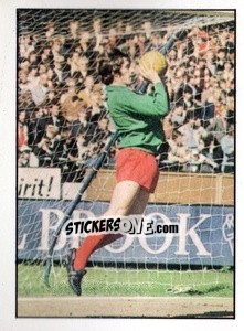 Cromo Ray Clemence - Sellers Ltd. English Football 1971-1972 - Top Trumps
