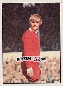 Cromo Alun Evans - Sellers Ltd. English Football 1971-1972 - Top Trumps