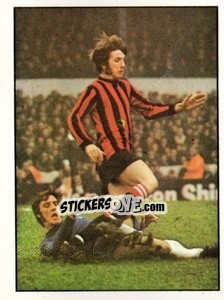 Cromo Stan Bowles - Sellers Ltd. English Football 1971-1972 - Top Trumps
