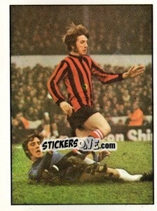 Sticker Stan Bowles - Sellers Ltd. English Football 1971-1972 n. 206 - Top Trumps