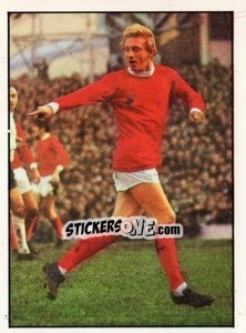 Sticker Denis Law - Sellers Ltd. English Football 1971-1972 n. 215 - Top Trumps