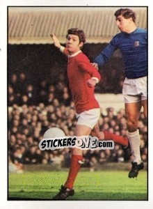 Cromo Brian Kidd - Sellers Ltd. English Football 1971-1972 - Top Trumps