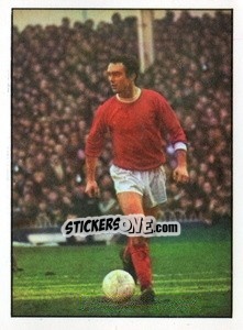 Sticker John Aston - Sellers Ltd. English Football 1971-1972 - Top Trumps