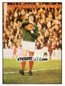 Figurina Jim Barron - Sellers Ltd. English Football 1971-1972 - Top Trumps