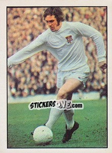 Sticker Mike Pejic - Sellers Ltd. English Football 1971-1972 - Top Trumps