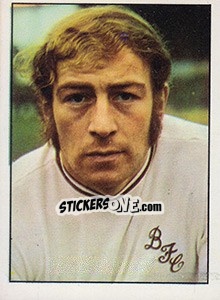 Sticker Ralph Coates - Sellers Ltd. English Football 1971-1972 - Top Trumps