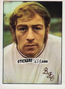 Cromo Ralph Coates - Sellers Ltd. English Football 1971-1972 n. 311 - Top Trumps