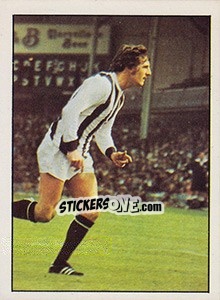 Sticker Tony Brown - Sellers Ltd. English Football 1971-1972 - Top Trumps