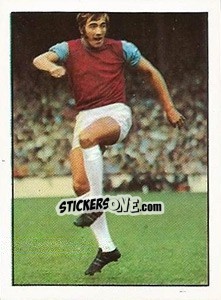 Sticker Billy Bonds - Sellers Ltd. English Football 1971-1972 - Top Trumps