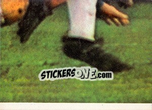 Sticker George Best (Manchester United v Ipswich Town) - Sellers Ltd. English Football 1971-1972 - Top Trumps