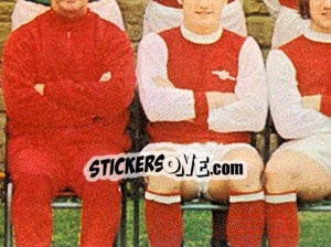 Sticker Arsenal - Double Champions - Team photo - Sellers Ltd. English Football 1971-1972 - Top Trumps