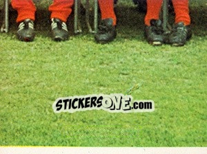 Sticker Arsenal - Double Champions - Team photo - Sellers Ltd. English Football 1971-1972 - Top Trumps