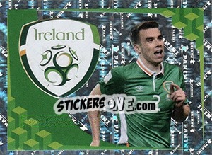 Sticker Republic of Ireland - Football 2017 n. 3 - Panini