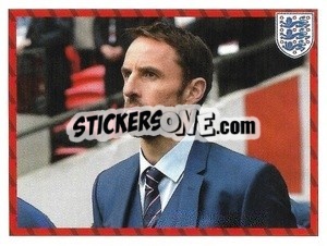 Sticker Gareth Southgate - Football 2017 n. 8 - Panini