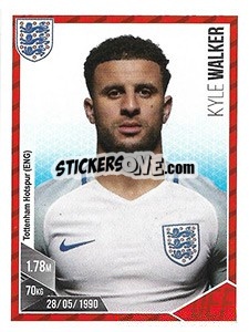 Sticker Kyle Walker - Football 2017 n. 13 - Panini