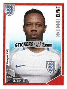 Sticker Nathaniel Clyne - Football 2017 n. 14 - Panini