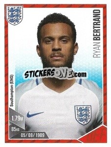 Sticker Ryan Bertrand - Football 2017 n. 21 - Panini