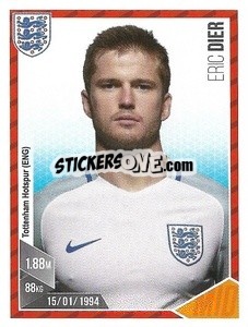 Sticker Eric Dier - Football 2017 n. 27 - Panini