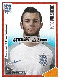 Sticker Jack Wilshere - Football 2017 n. 29 - Panini
