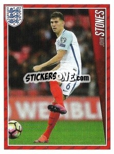 Sticker John Stones - Football 2017 n. 44 - Panini